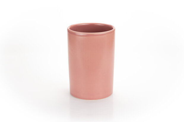Aardewerk spatelpot Raspberry Pink