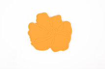 Siliconen Glasonderzetter Poppy Orange