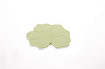 Siliconen Glasonderzetter Anemone Green
