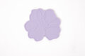 Siliconen Glasonderzetter Anemone Lila