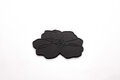 Siliconen Glasonderzetter Anemone Black